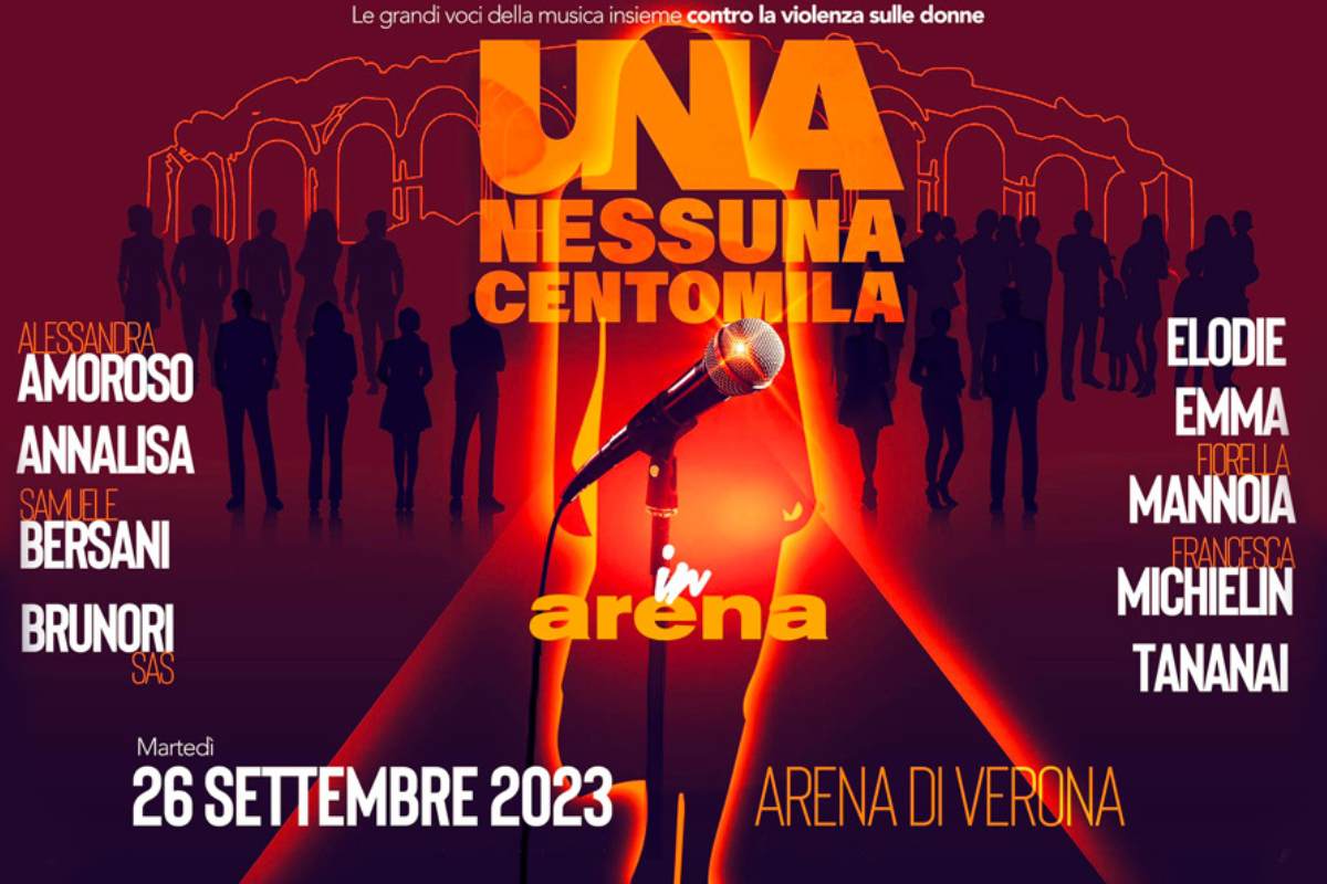 Una. Nessuna. Centomila. contro la violenza sulle donne 26 settembre Verona, vieni in bus!